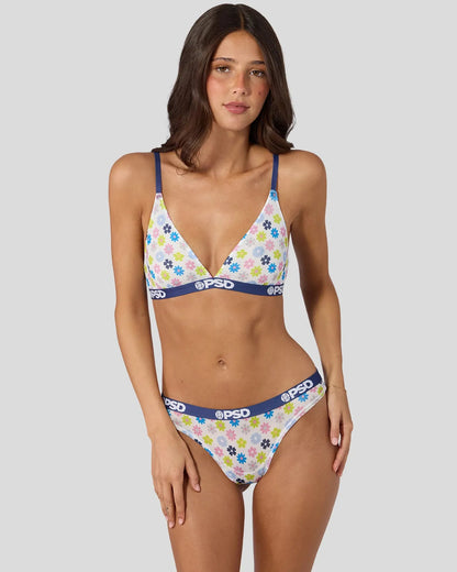 Women Mesh - Garden Daze - Triangle Bralette - Mesh | PSD