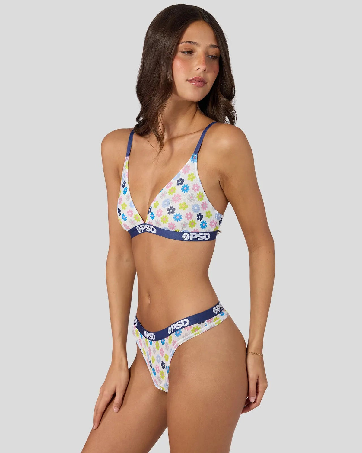 Women Mesh - Garden Daze - Triangle Bralette - Mesh | PSD