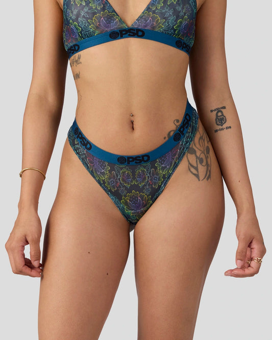Women|Sale Mesh - Floclr Blst - Thong - Mesh | PSD