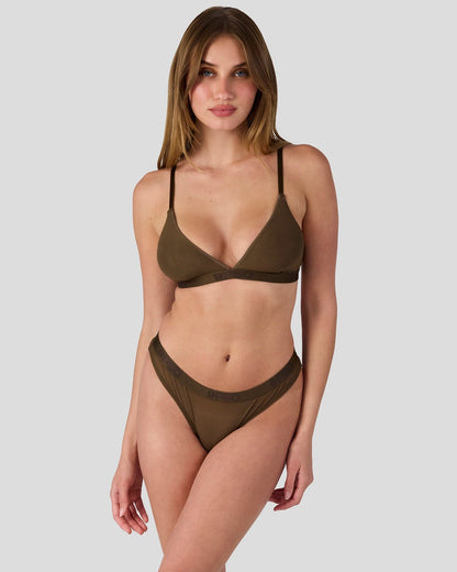 Women|Sale Mesh - Solid Coco - Thong - Mesh | PSD