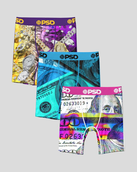 Youth 3 Pack - Money Riches - Youth Underwear | PSD