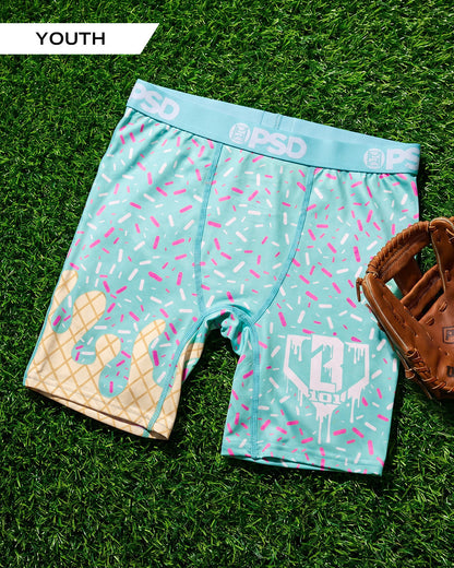 Youth Baseball Lifestyle 101 - Ice Cream - Youth Underwear | PSD
