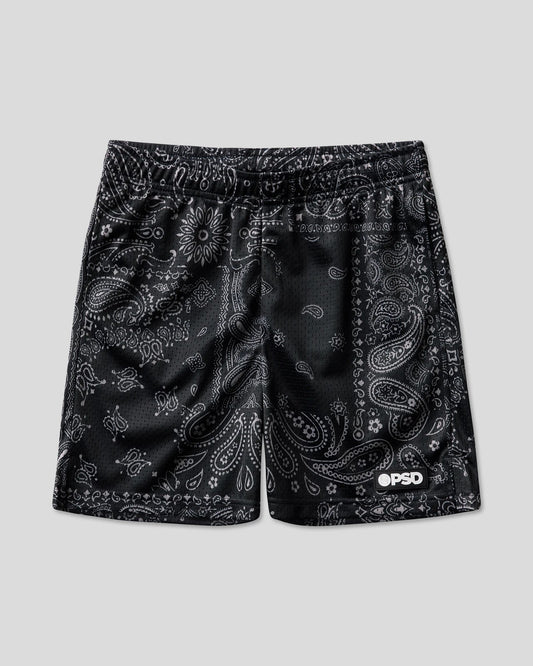 Youth Khaki Paisley - Youth Active Short | PSD