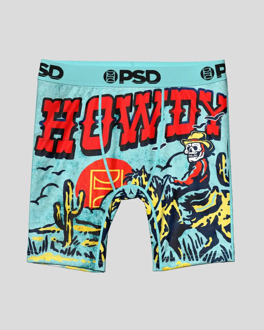 Youth Howdy Teal - Youth Underwear | PSD