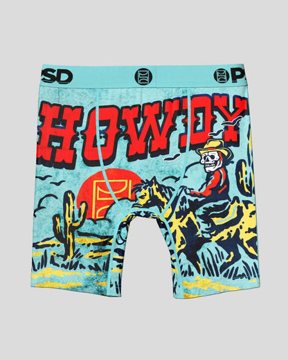 Youth Howdy Teal - Youth Underwear | PSD