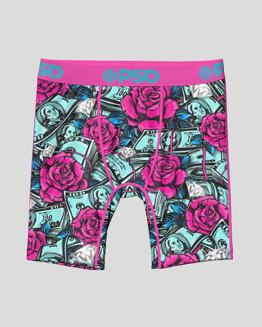 Youth Stacked Roses - Youth Underwear | PSD