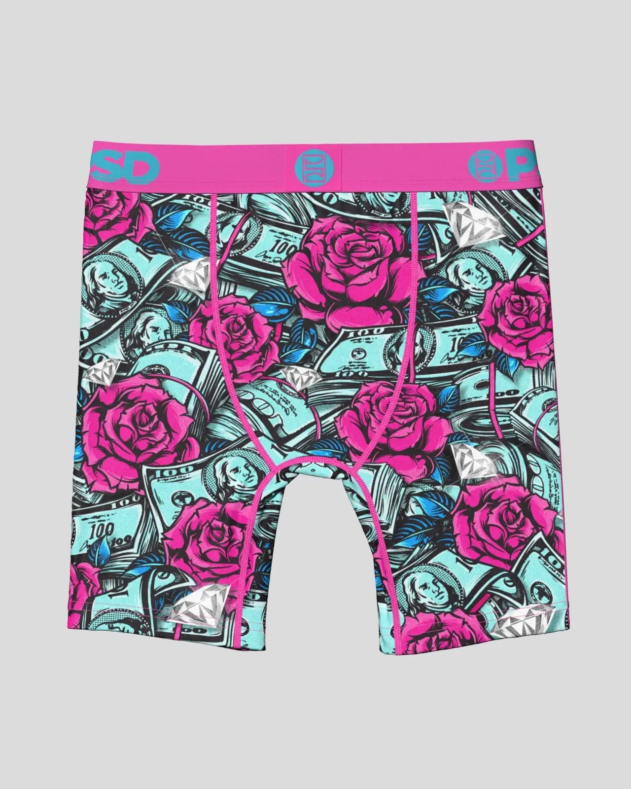 Youth Stacked Roses - Youth Underwear | PSD