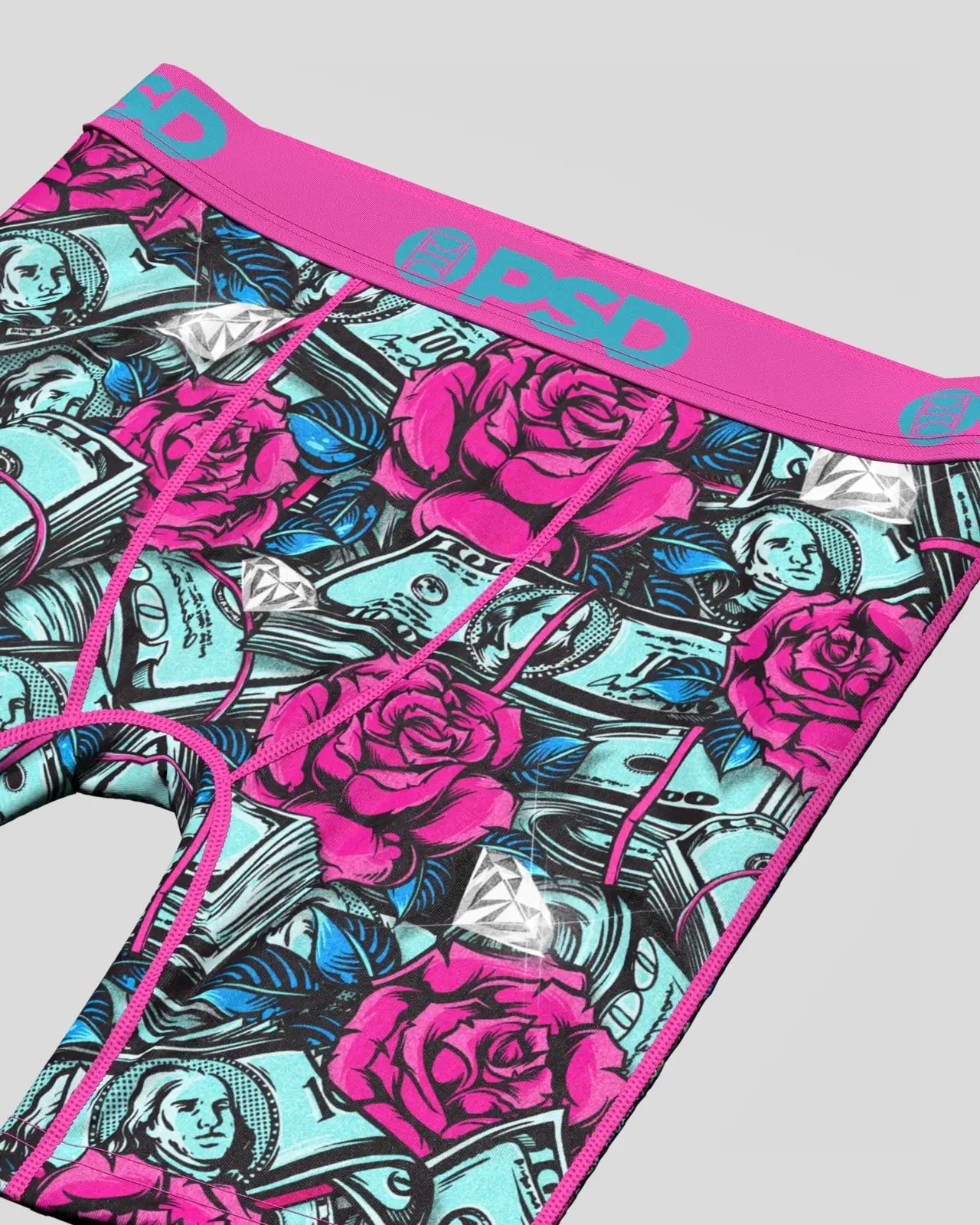 Youth Stacked Roses - Youth Underwear | PSD