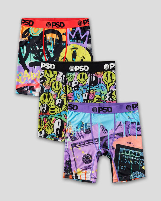 Youth 3 Pack - Drip - Youth Underwear | PSD