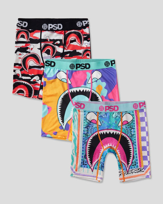 Youth 3 Pack - Warface - Youth Underwear | PSD