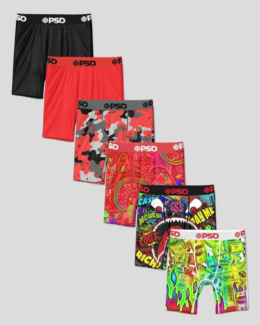 Youth|Sale 6 Pack - Red Vault - Youth Underwear | PSD
