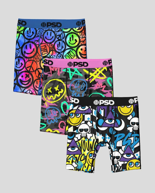 Youth 3 Pack - Smile Squad - Youth Underwear | PSD