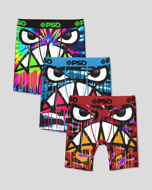 Youth 3 Pack - Warface Drip - Youth Underwear | PSD
