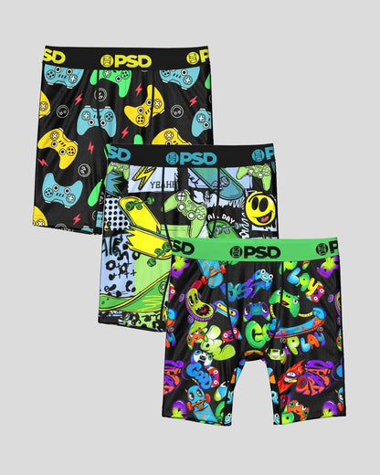 Youth 3 Pack - Gamer Hype - Youth Underwear | PSD