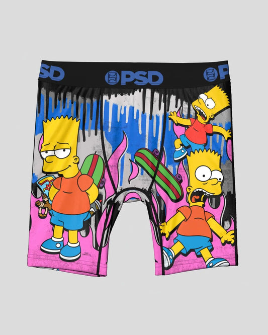 Youth The Simpsons - Bart Sk8 Drip - Youth Underwear | PSD