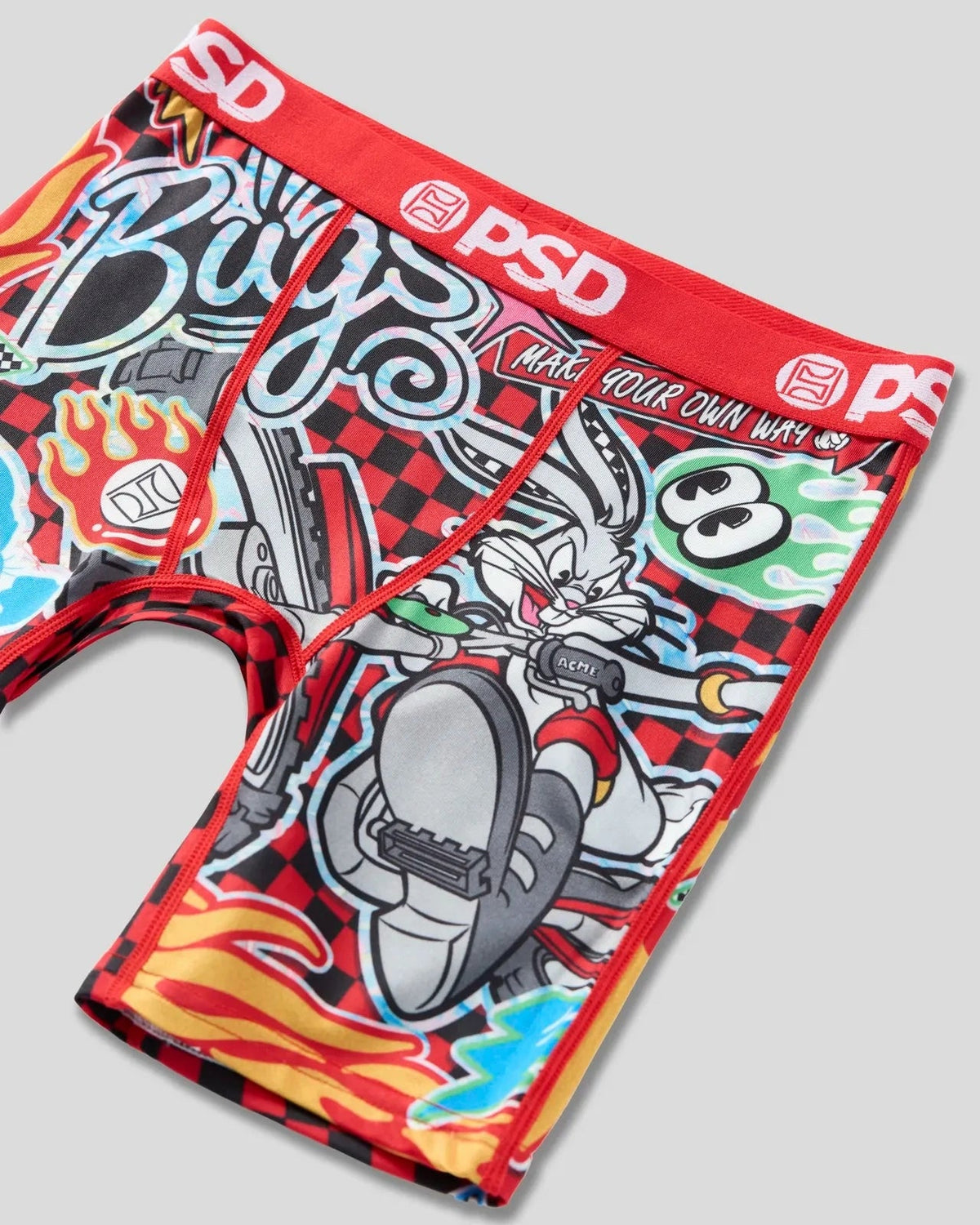 Youth Looney Tunes - Bugs Racer - Youth Underwear | PSD