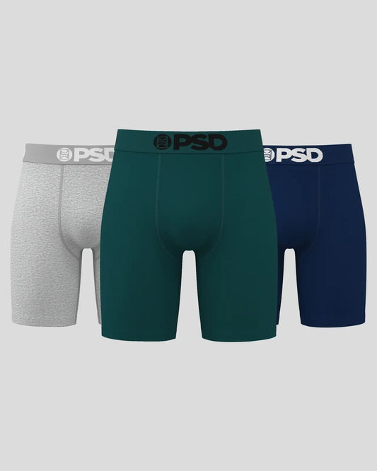 Sale|Men Solids 3 Pack - Faded - Standard Length - Cotton | PSD