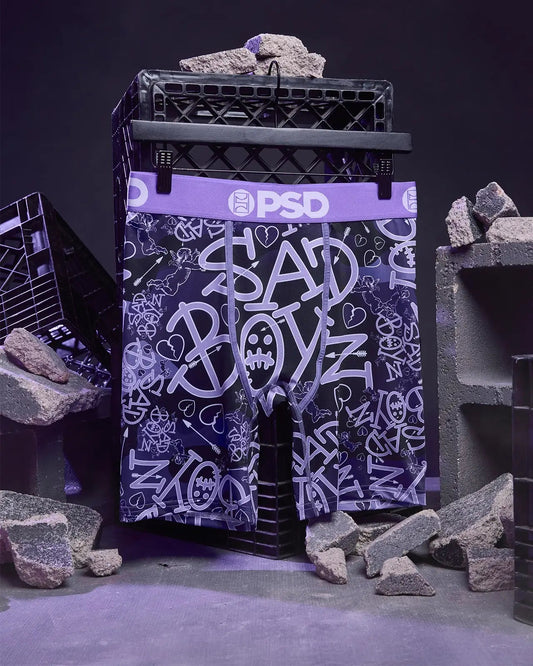 Men Sad Boyz - Purple Heart - Standard Length | PSD