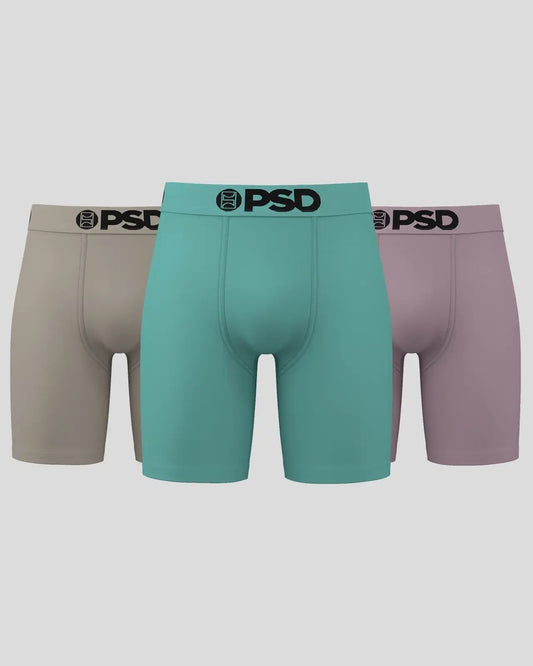 Men Solids 3 Pack - Essentials - Standard Length - Cotton | PSD