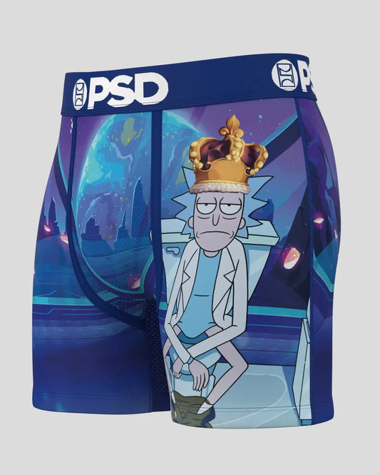 Men Rick and Morty - King Shit - Mid Length | PSD