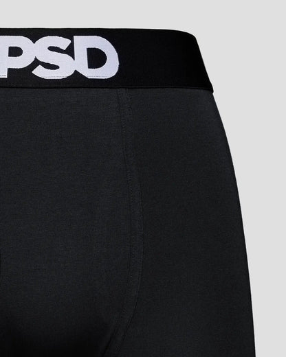 Men Modal Solids - Black - Standard Length - Modal | PSD