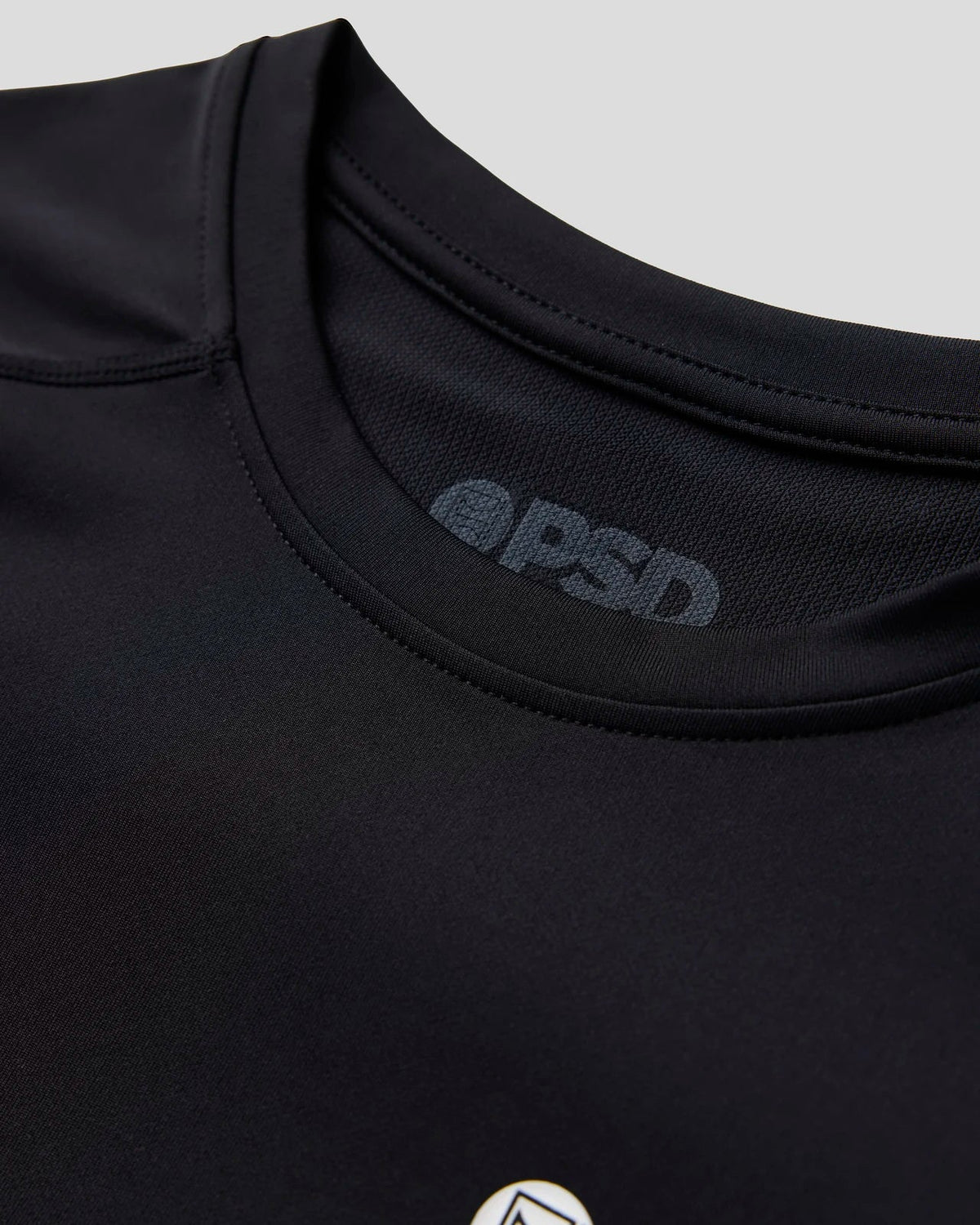 Men Compression Tee Short Sleeve - Black - Compression Tee | PSD