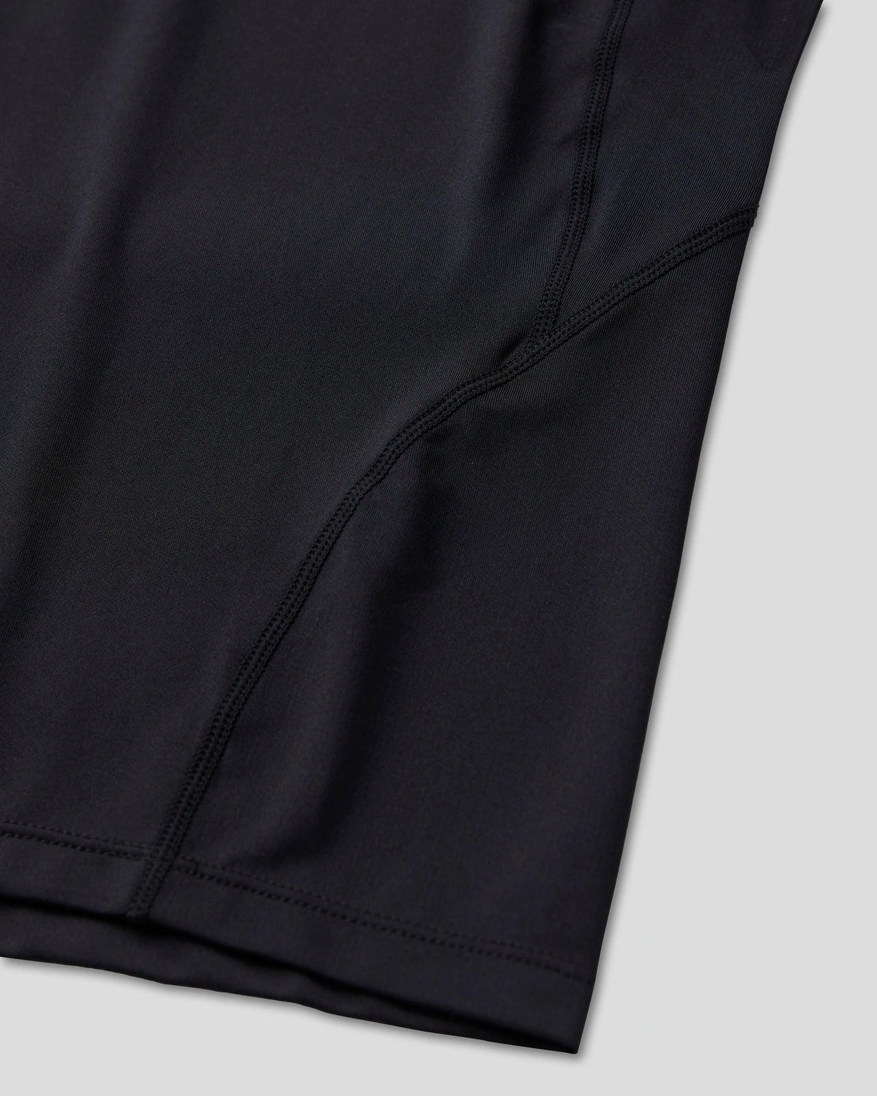 Men Compression Tee Short Sleeve - Black - Compression Tee | PSD