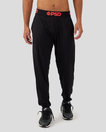 Men Lounge Pant - Black - Lounge Pant | PSD