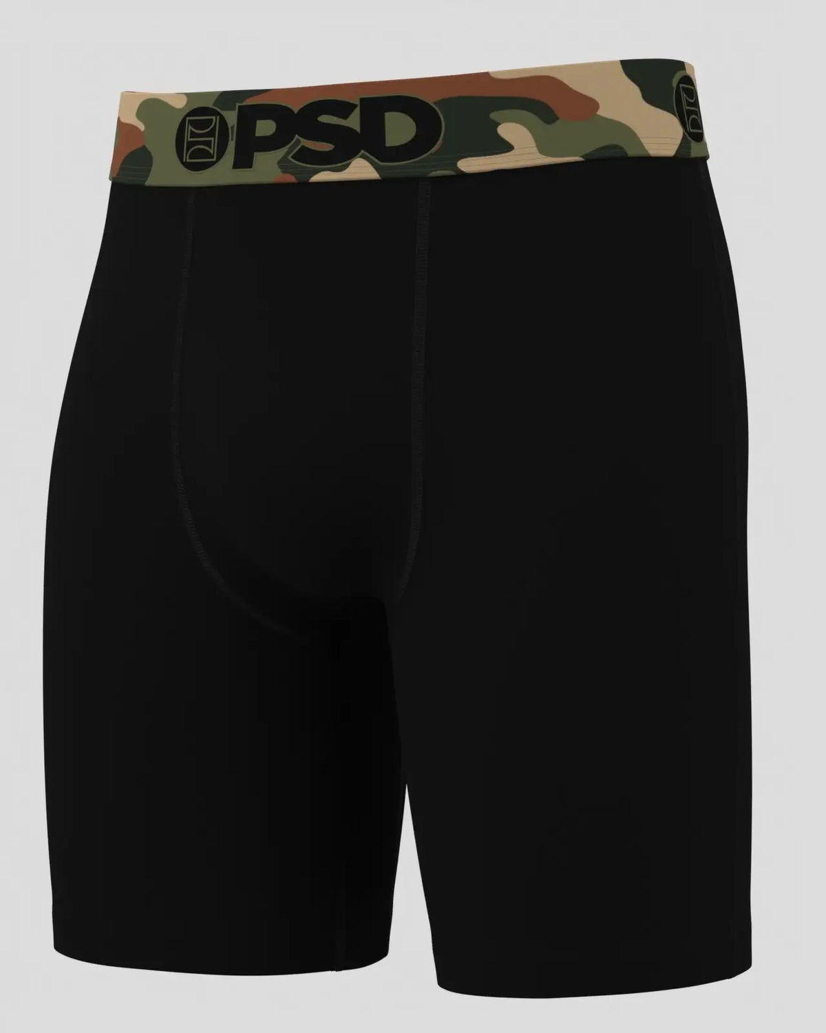 Men Solids - Army Black - Standard Length - Cotton | PSD