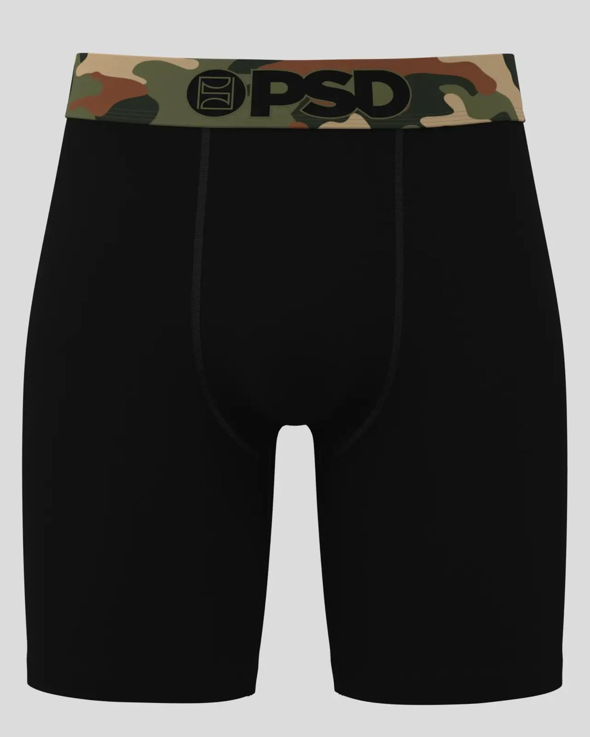 Men Solids - Army Black - Standard Length - Cotton | PSD