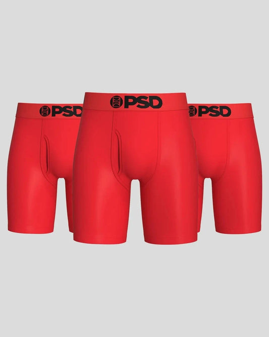 Men Modal 3 Pack - Red - Standard Length - Modal | PSD