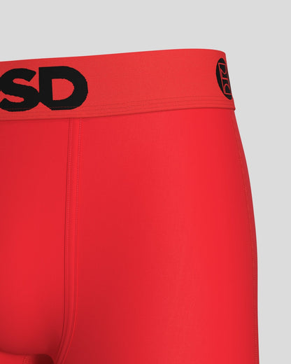 Men Modal 3 Pack - Red - Standard Length - Modal | PSD
