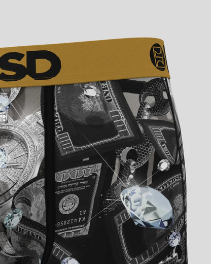 Men|Sale Silver Bands - Mid Length | PSD