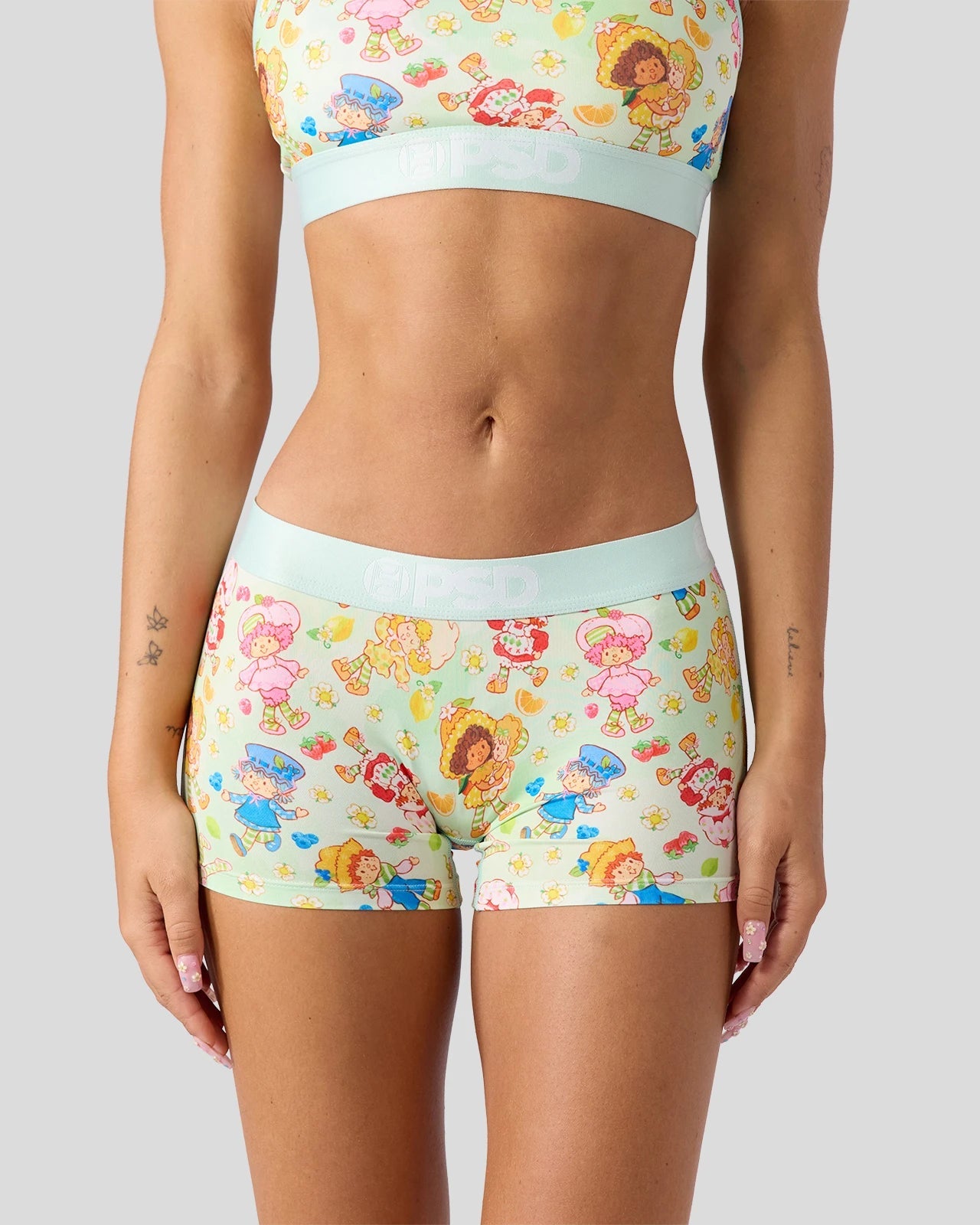 Women Strawberry Shortcake - Fruitcake - Boy Short | PSD