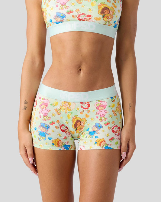 Women Strawberry Shortcake - Fruitcake - Boy Short | PSD