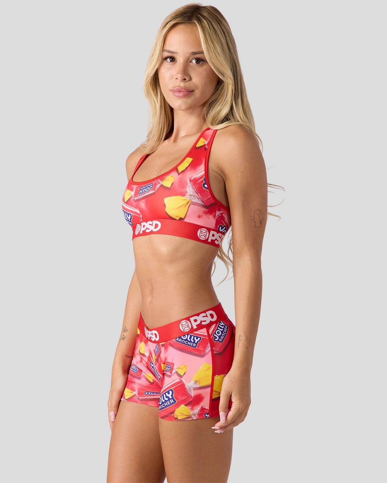 Women Jolly Rancher - Watermelon - Sports Bra | PSD