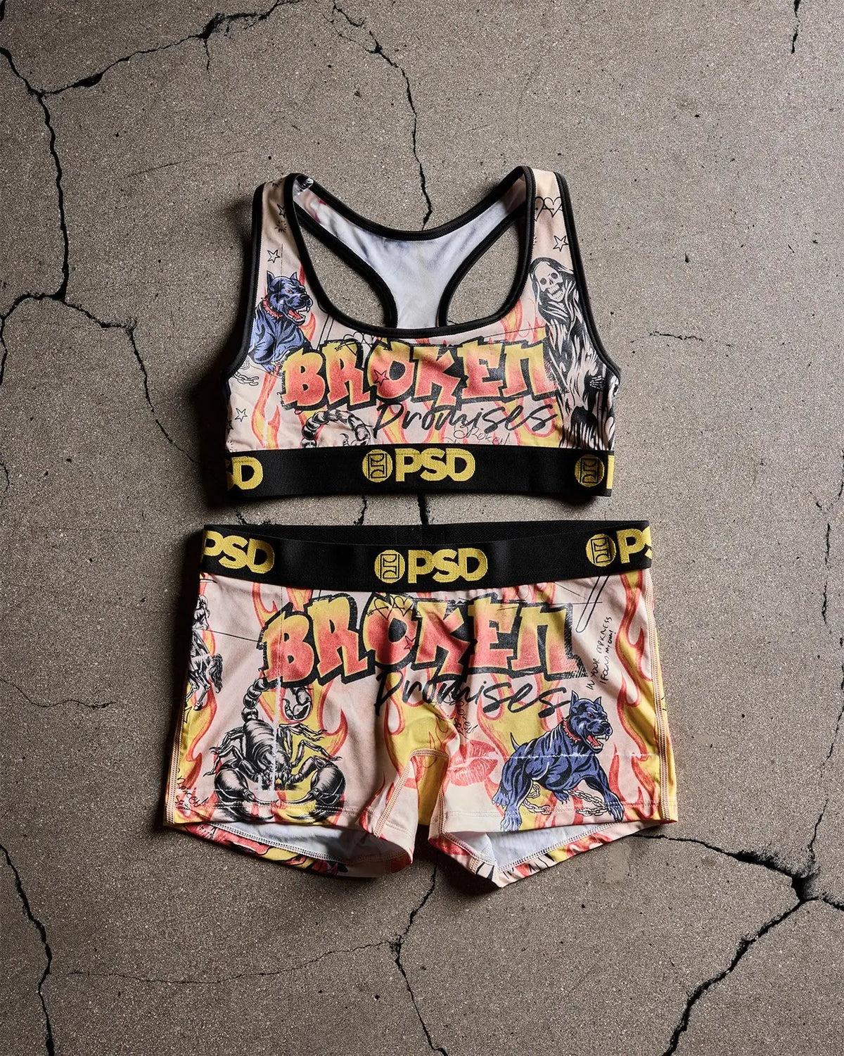 Women Broken Promises - Lust Scorpion - Boy Short | PSD