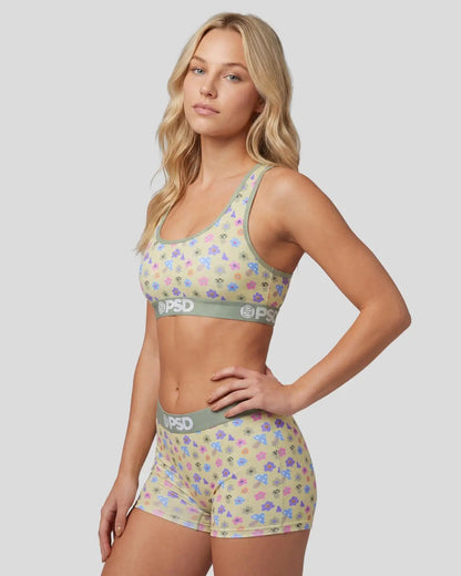 Women Ditzy Shrooms - Boy Short | PSD