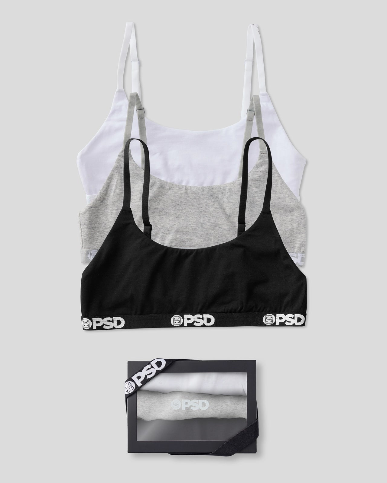 Women Modal 3 Pack - Everyday Solids - Scoop Bralette - Modal | PSD