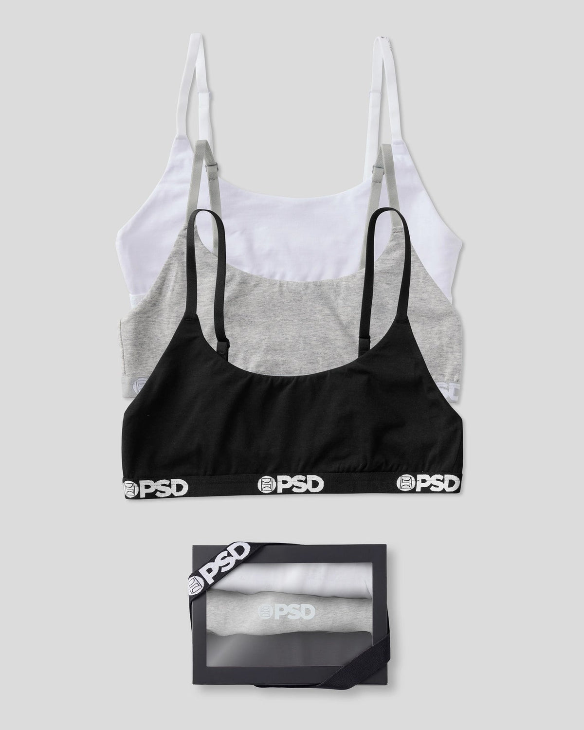 Women Modal 3 Pack - Everyday Solids - Scoop Bralette - Modal | PSD