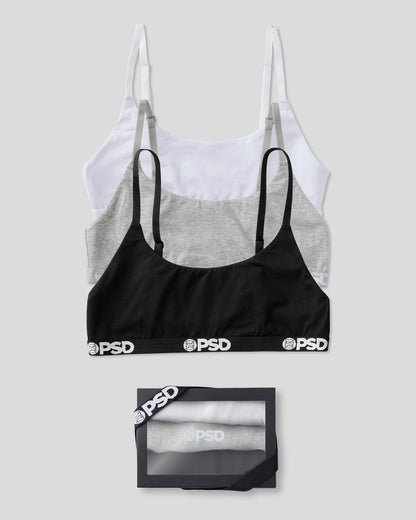 Women Modal 3 Pack - Everyday Solids - Scoop Bralette - Modal | PSD