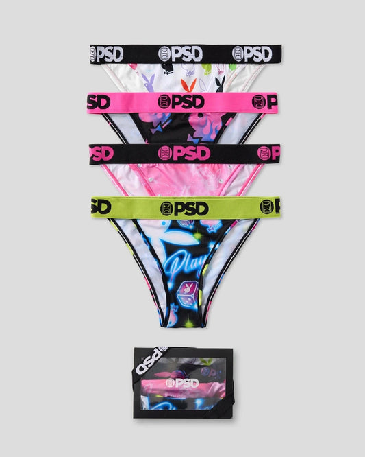 Women|Sale 4 Pack - Playboy Summer - Tanga | PSD
