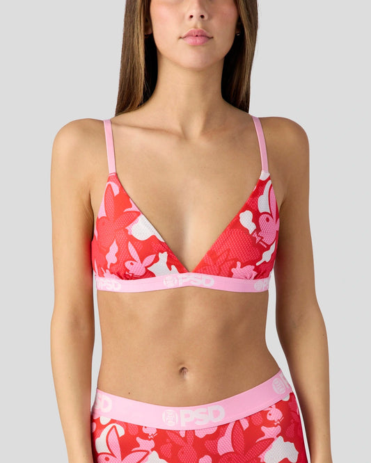 Women|Sale Playboy - Love Camo - Triangle Bralette | PSD