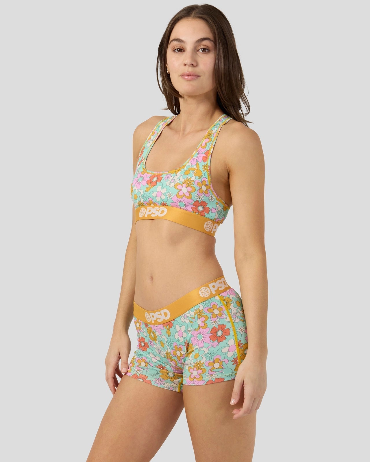 Women|Sale Modal - Playboy - Florid - Sports Bra - Modal | PSD