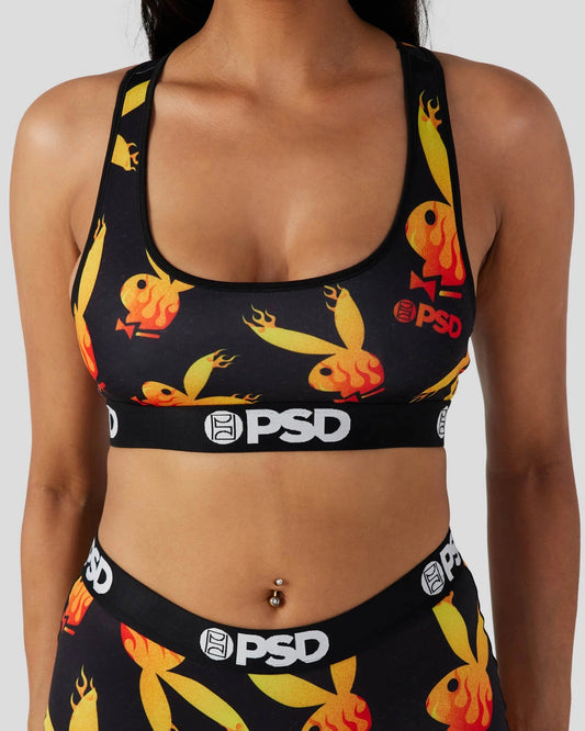 Women|Sale Playboy - Flames - Sports Bra | PSD