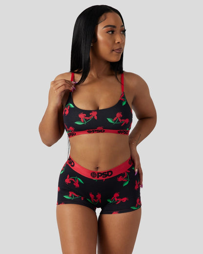 Women|Sale Modal - Playboy - Cherries - Scoop Bralette - Modal | PSD