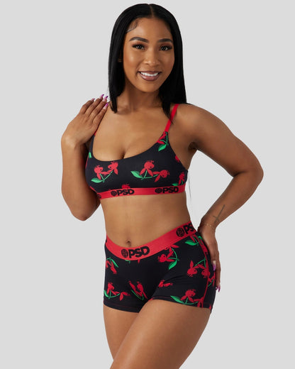 Women|Sale Modal - Playboy - Cherries - Scoop Bralette - Modal | PSD
