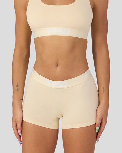 Women|Sale Modal Solids - Creme - Boy Short - Modal | PSD