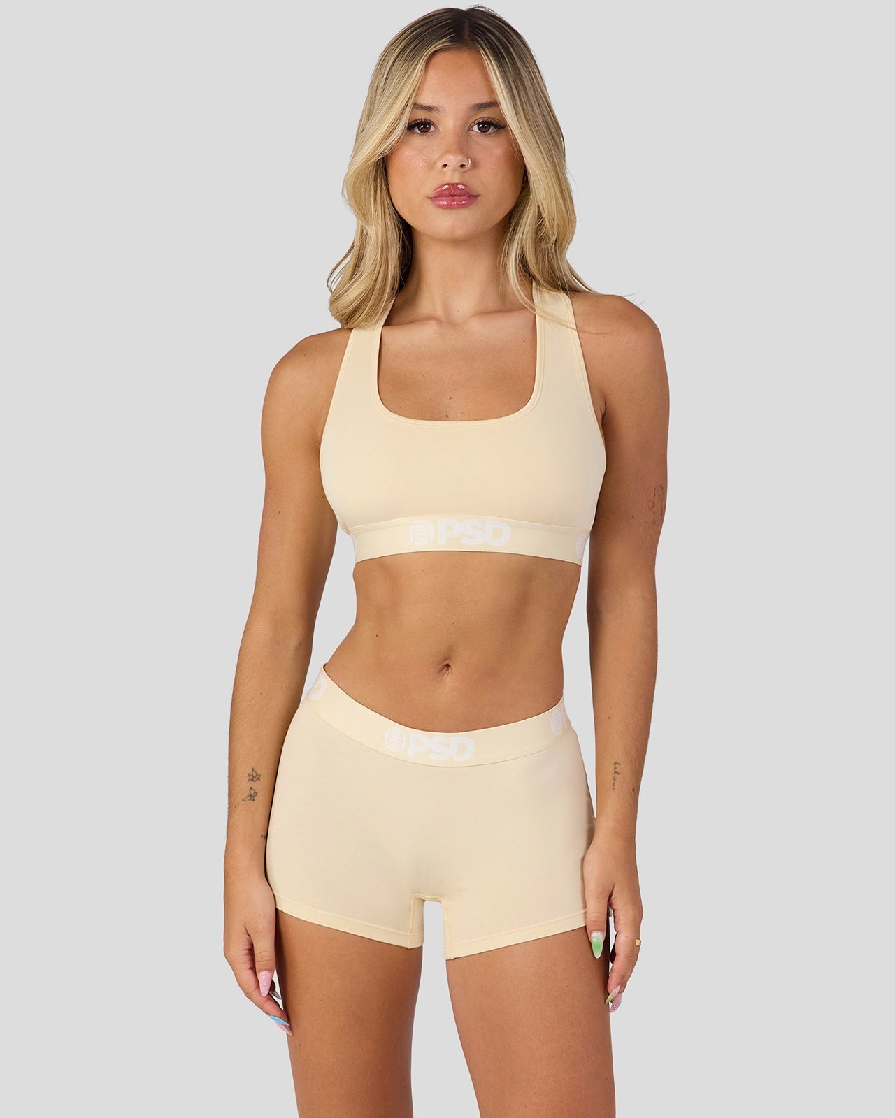 Women|Sale Modal Solids - Creme - Boy Short - Modal | PSD