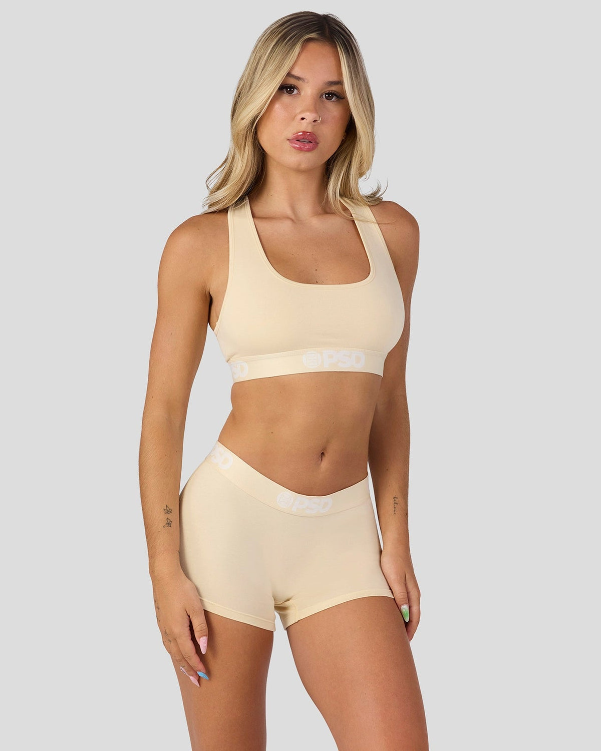 Women|Sale Modal Solids - Creme - Boy Short - Modal | PSD